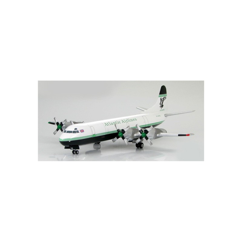Miniatur eines Flugzeugs bei 1/200 L-188 Electra Atlantic Airline | Scientific-MHD