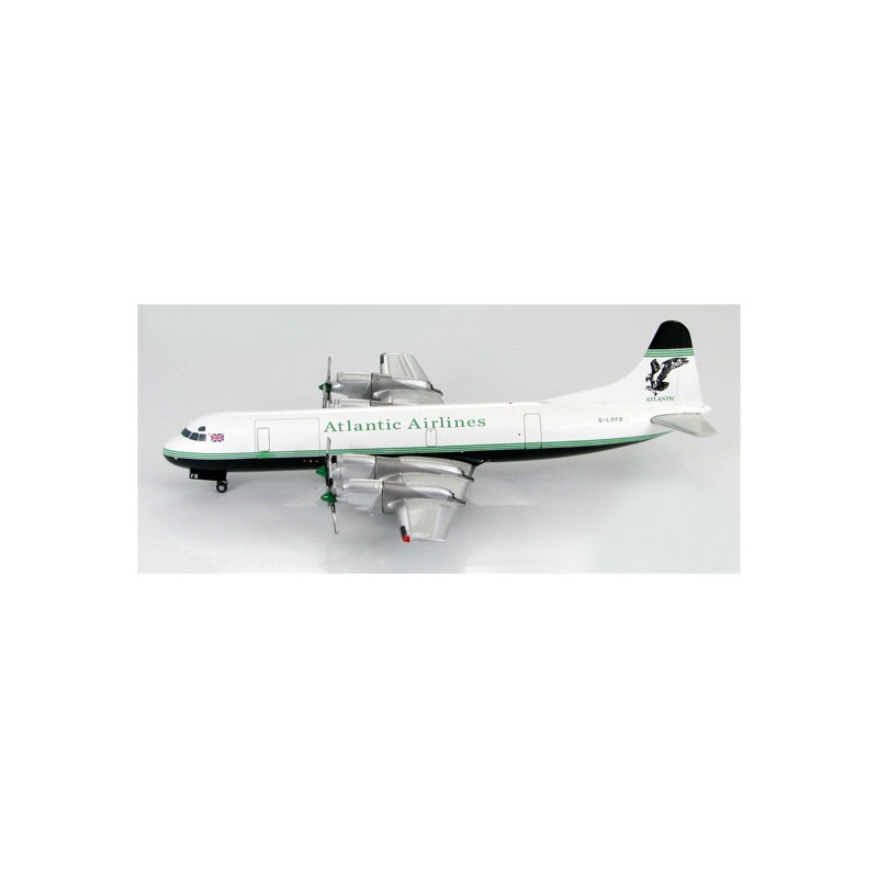 Miniatur eines Flugzeugs bei 1/200 L-188 Electra Atlantic Airline | Scientific-MHD