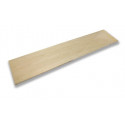 Holzmaterial-Charge von 7 Halbplatten aus Balsa500 x 100 x 1 mm | Scientific-MHD