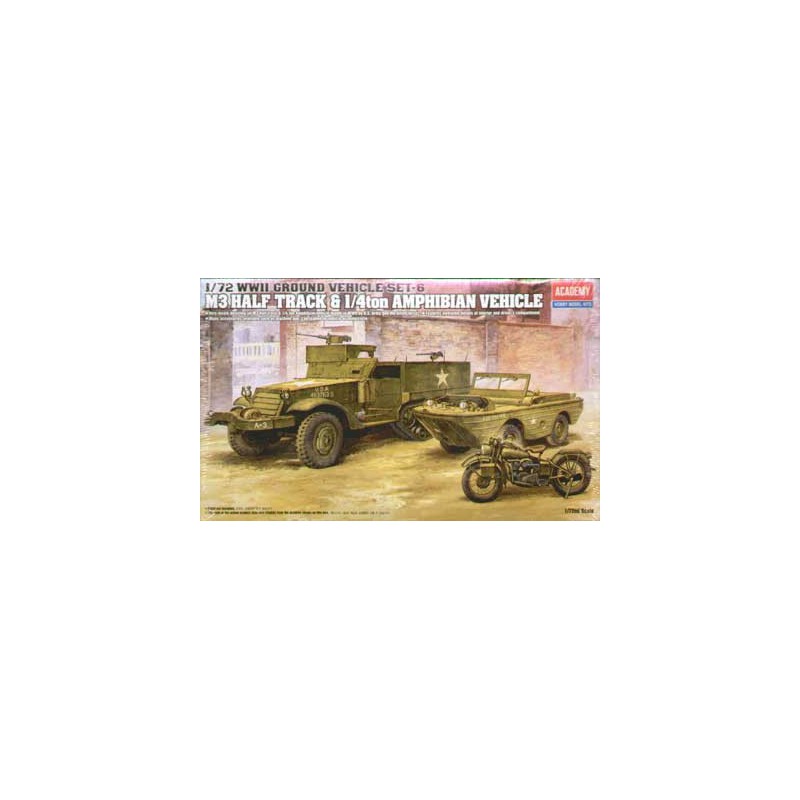 M3 US -Halftrack 1/72 Kunststofftankmodell | Scientific-MHD