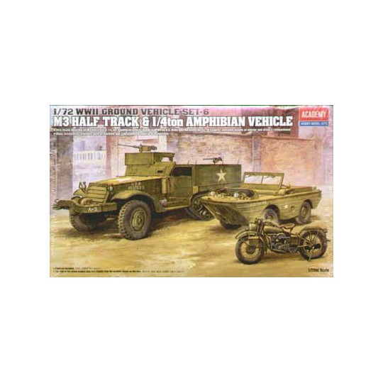 M3 US -Halftrack 1/72 Kunststofftankmodell | Scientific-MHD