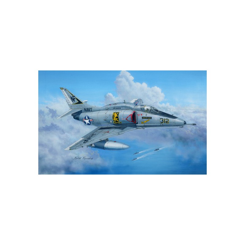 A-4F Kunststoffebene Modell 1/48 | Scientific-MHD