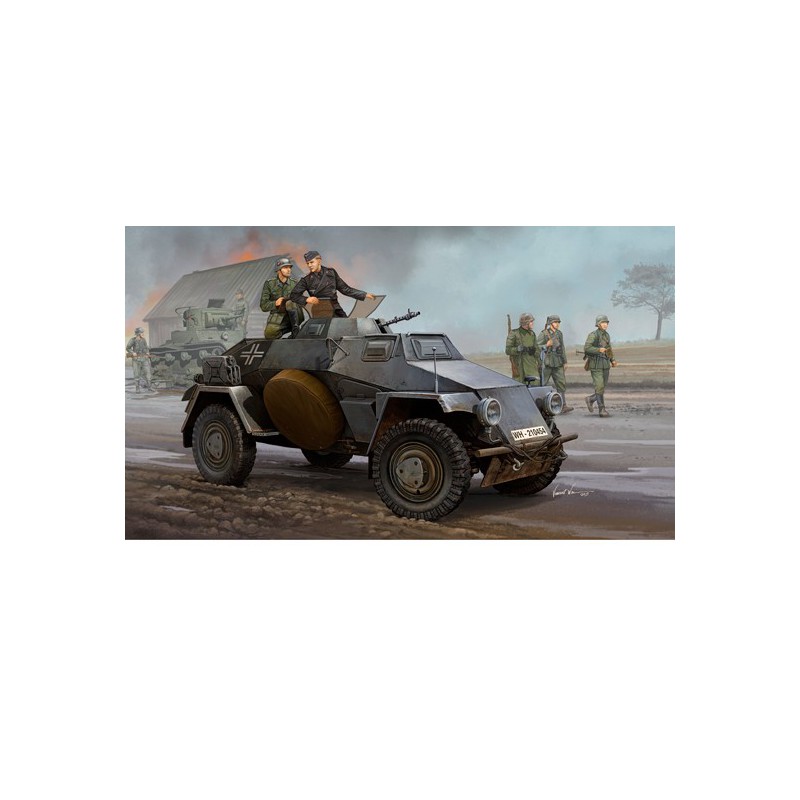 SD.KFZ.221 (3. Serie) Kunststofftankmodell) 1/35 | Scientific-MHD