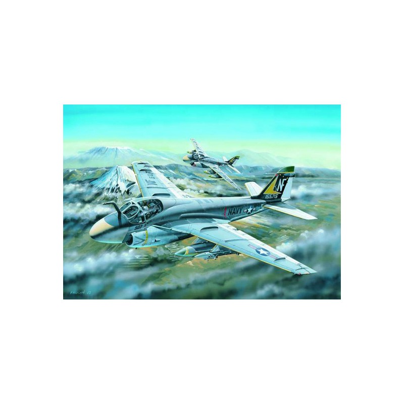 Kunststoffebene Modell A-6A Eindringling 1/48 | Scientific-MHD