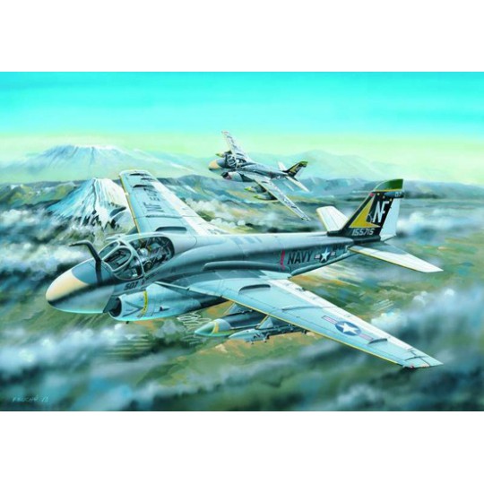 Kunststoffebene Modell A-6A Eindringling 1/48 | Scientific-MHD