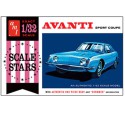 Studebacker Avanti 1/25 Plastikautoabdeckung | Scientific-MHD Studebacker Avanti 1/25 Plastikautoabdeckung | Scientific-MHD