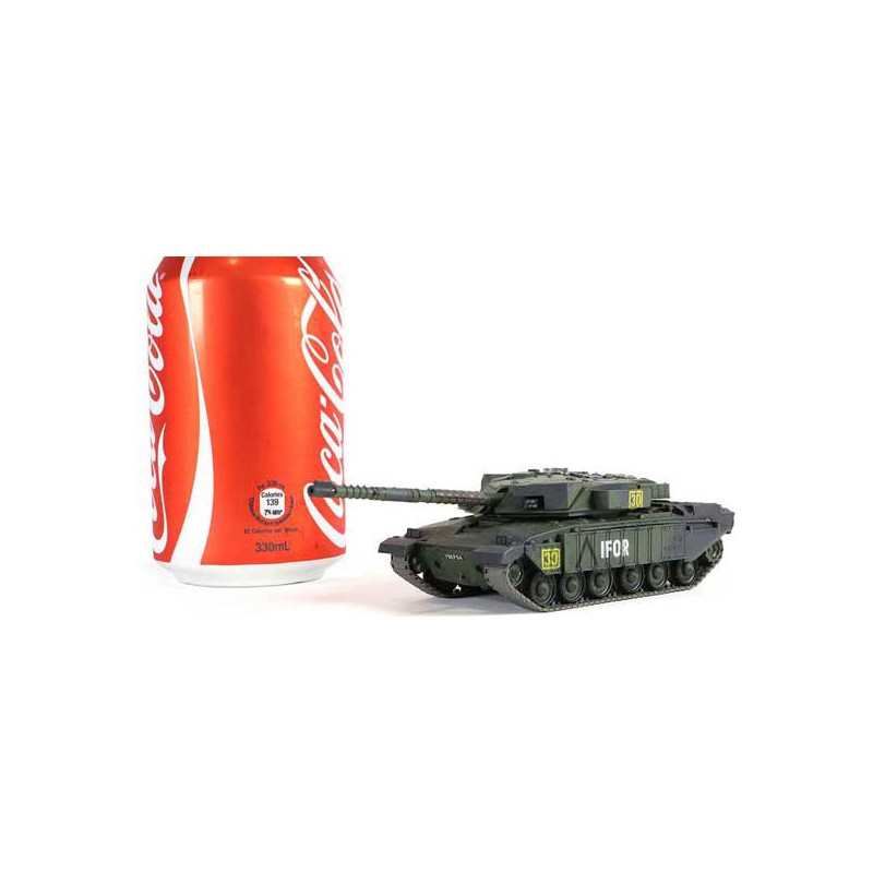 Radio -kontrollierter Wagen bei 1/72 MBT Challenger F. R/C 1/72 | Scientific-MHD