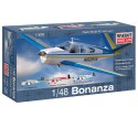 Bonanza 1/48 Plastikflugzeugmodell | Scientific-MHD Bonanza 1/48 Plastikflugzeugmodell | Scientific-MHD