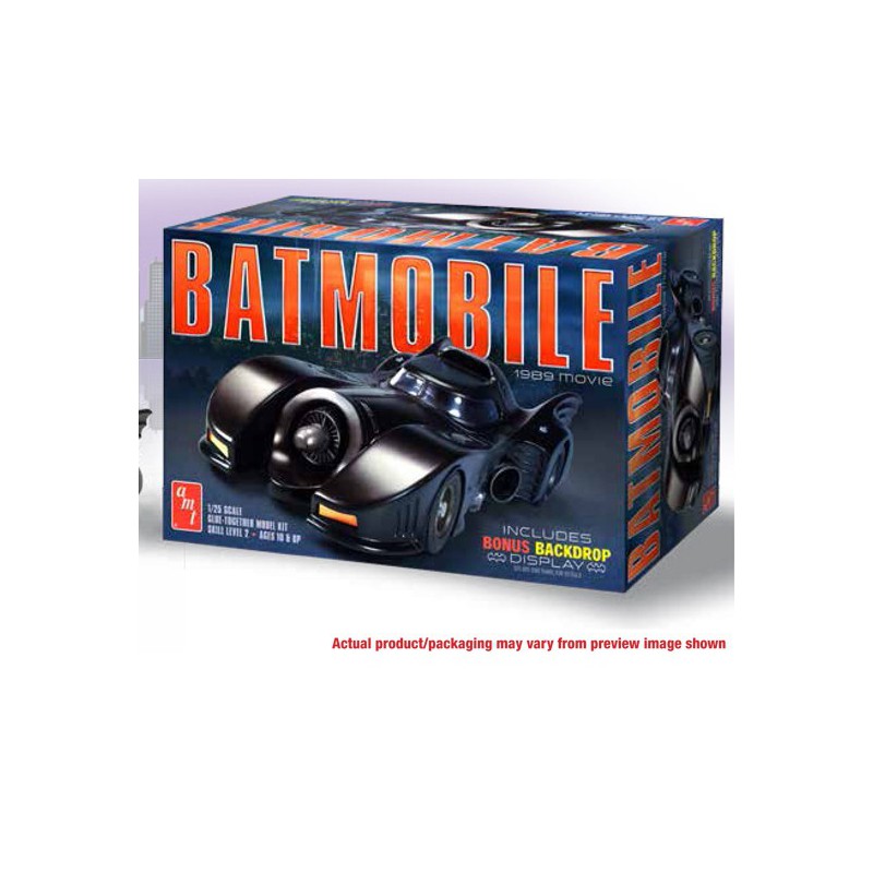 Batmobile Plastikautoabdeckung 1989 1/25 | Scientific-MHD