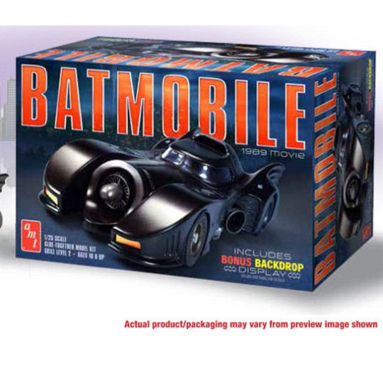 Batmobile Plastikautoabdeckung 1989 1/25 Batmobile Plastikautoabdeckung 1989 1/25 | Scientific-MHD