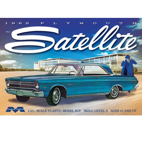 Plymouth Satellite Plastik Kunststoff Modell 1965 1/25 Plymouth Satellite Plastik Kunststoff Modell 1965 1/25 | Scientific-MHD