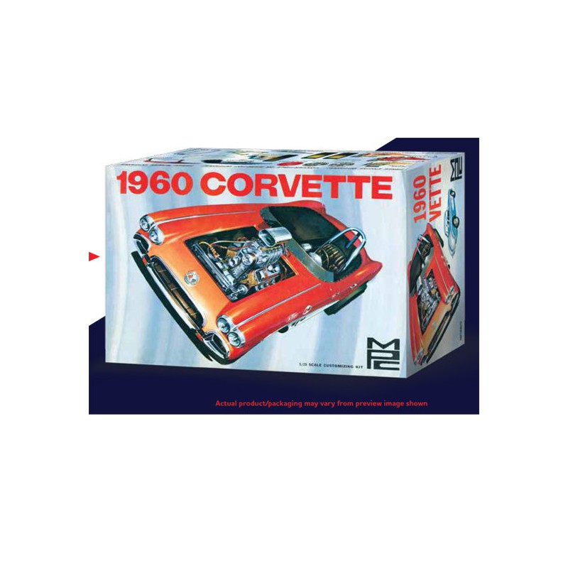 Chevy Corvette 1960 1/25 Plastikautoabdeckung | Scientific-MHD