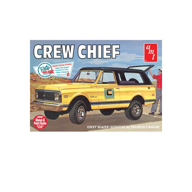 Chevy Blazer Crew Chief 1972 1/25 Plastikautoabdeckung | Scientific-MHD