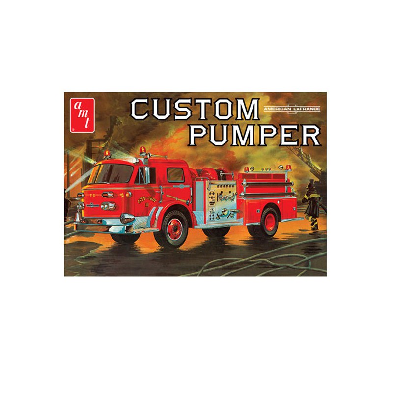 Plastik -LKW -Modell American Pump Fire Truck 1/25 | Scientific-MHD