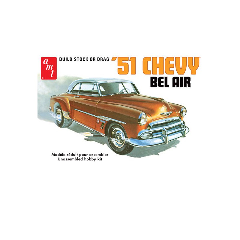 Chevy Bel Air 1951 1/25 Plastikautoabdeckung | Scientific-MHD
