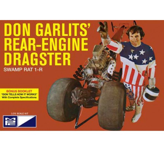 Kunststoffauto -Modell Don Garlits hinten E. Dragster 1/25 Kunststoffauto -Modell Don Garlits hinten E. Dragster 1/25 | Scientific-MHD