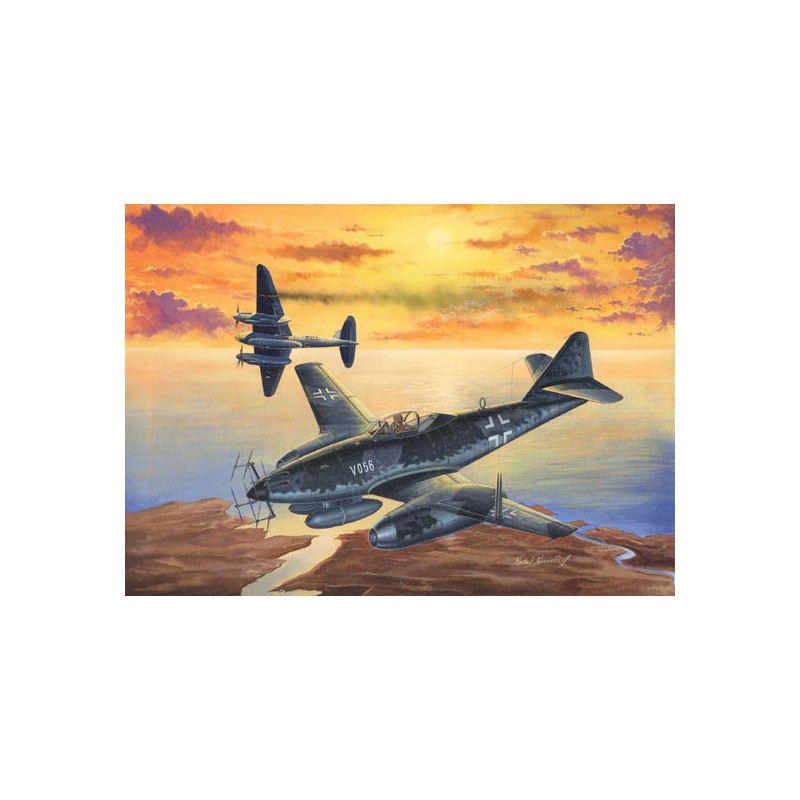 Kunststoffflugzeugmodell ME 262 A-1A/U2 (V056) 1/48 | Scientific-MHD