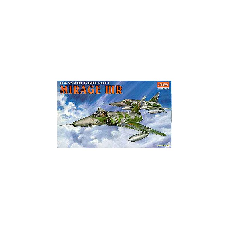 Mirage IIIR 1/48 Kunststoffebene Modell | Scientific-MHD