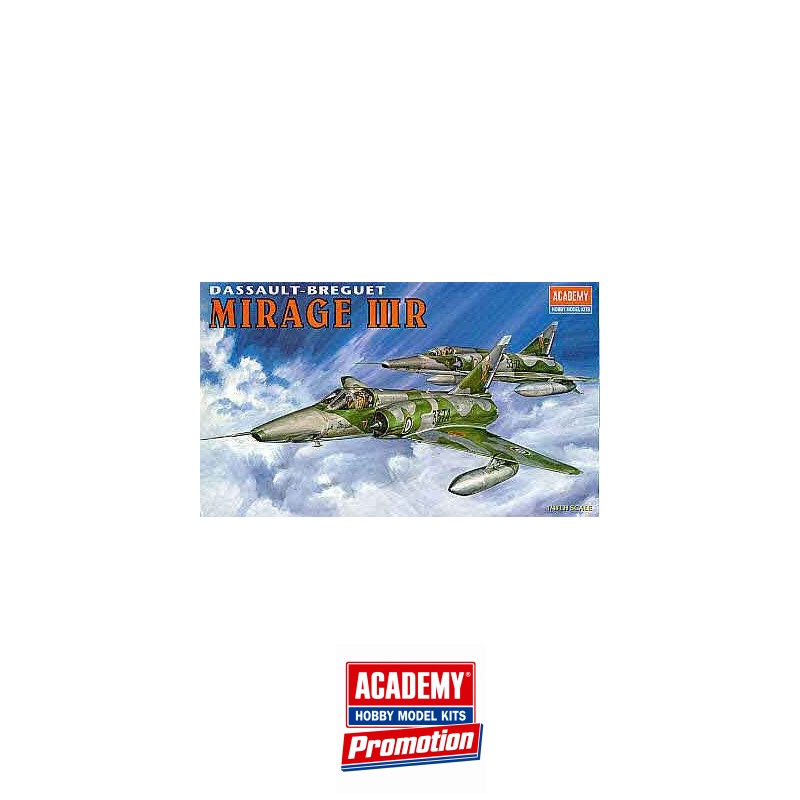 Mirage IIIR 1/48 Kunststoffebene Modell | Scientific-MHD