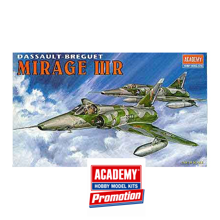 Mirage IIIR 1/48 Kunststoffebene Modell | Scientific-MHD