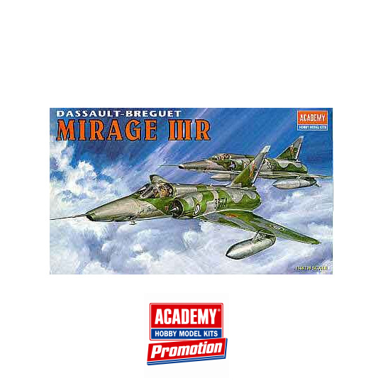 Mirage IIIR 1/48 Kunststoffebene Modell | Scientific-MHD