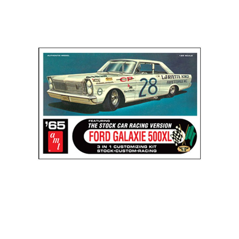 Ford Galaxie Stock Car Plastikkarnage Cait 1/25 | Scientific-MHD