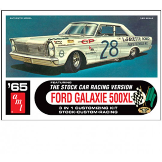 Ford Galaxie Stock Car Plastikkarnage Cait 1/25 | Scientific-MHD