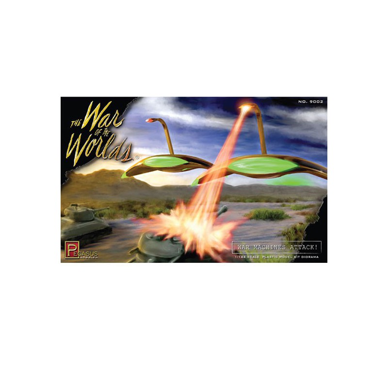 Diorama War of World 1/144 Plastic Science -Fiction -Modell | Scientific-MHD