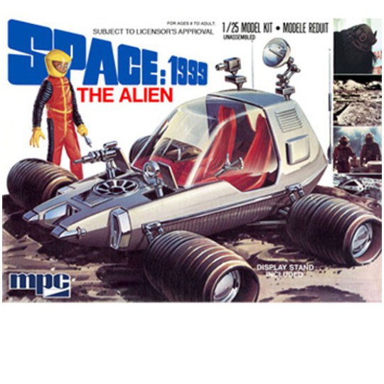 Alien Moon Rover 1/25 TV -Standard -Kunststoffmodell | Scientific-MHD