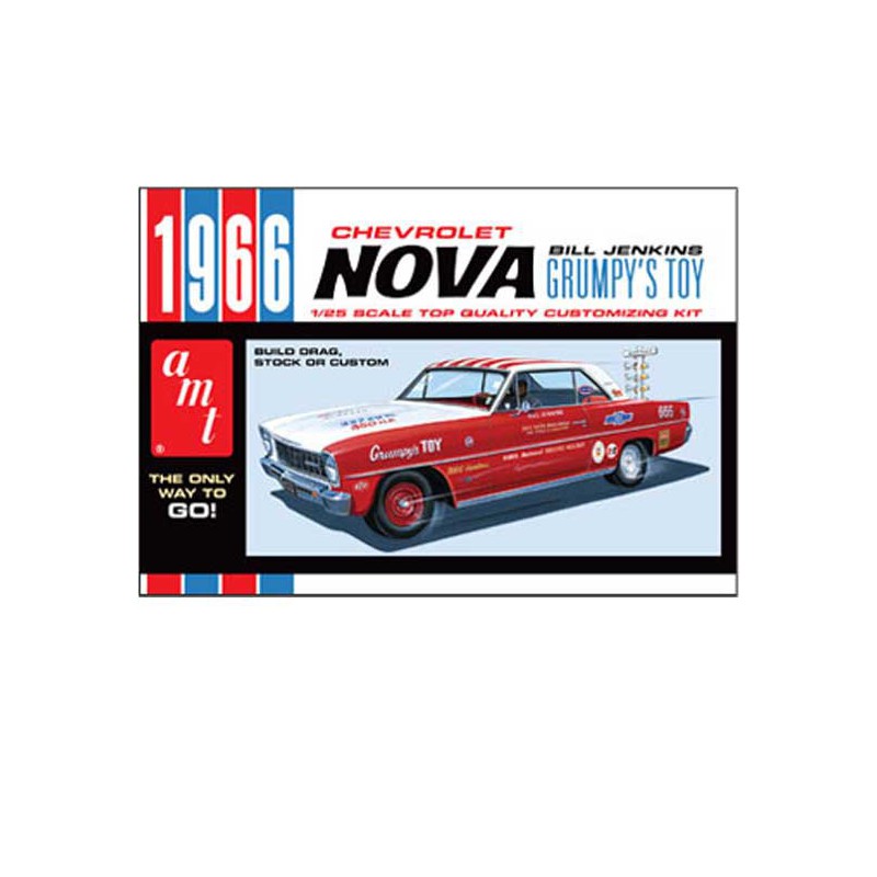 Chevy Nova 1966 1/25 Plastikautoabdeckung | Scientific-MHD