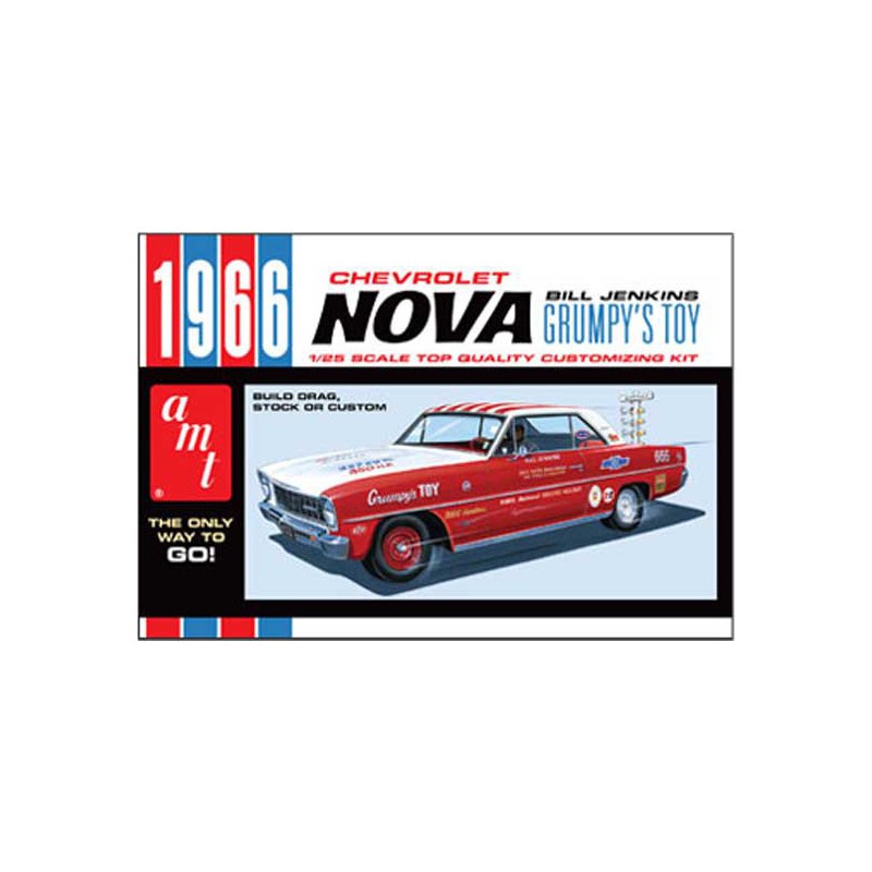 Chevy Nova 1966 1/25 Plastikautoabdeckung | Scientific-MHD