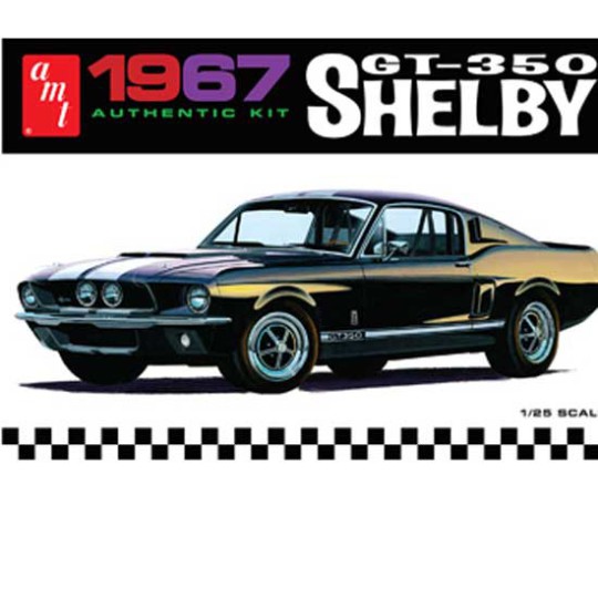 Shelby GT350 1967 1/25 Plastikautoabdeckung Shelby GT350 1967 1/25 Plastikautoabdeckung | Scientific-MHD
