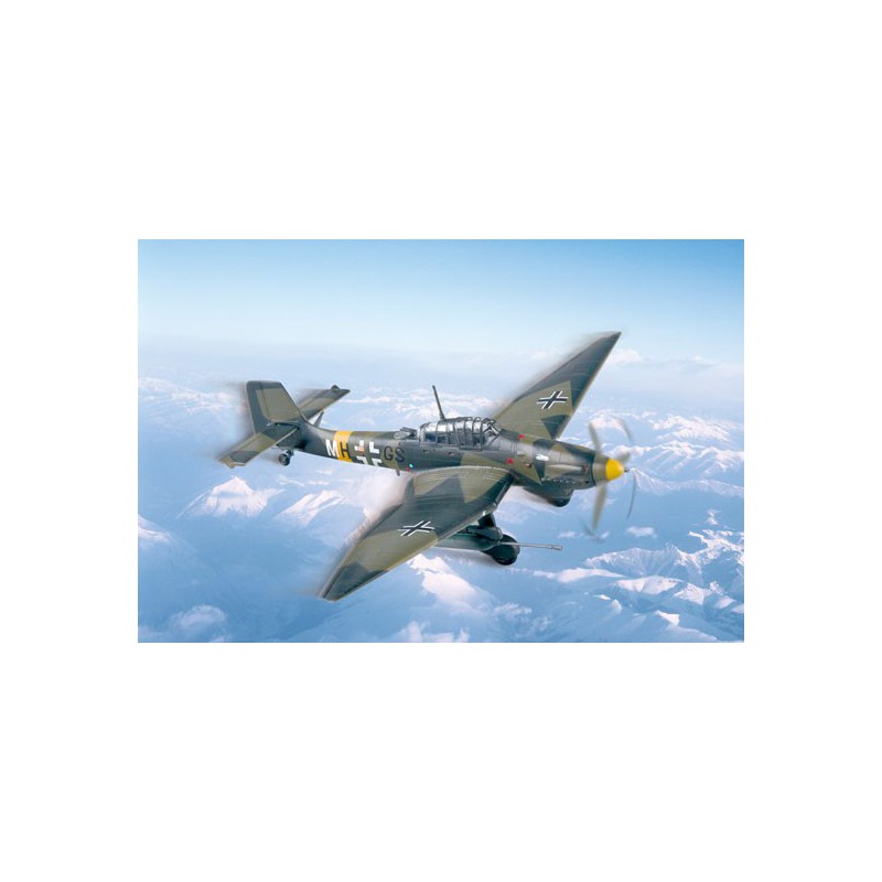 Junkers Ju-87G-1 Stuka 1/72 Plastikflugzeugmodell | Scientific-MHD