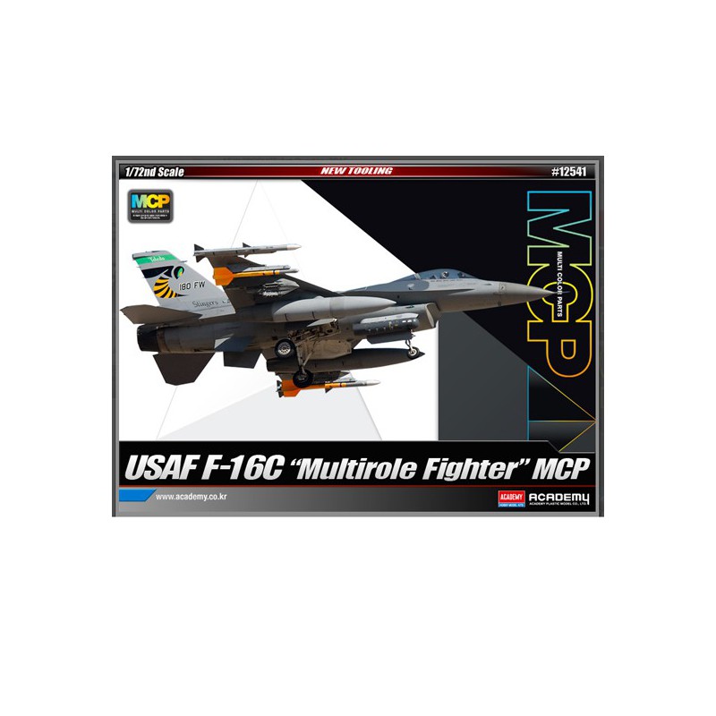 USAF F-16C MCP 1/72 Kunststoffebene Modell | Scientific-MHD