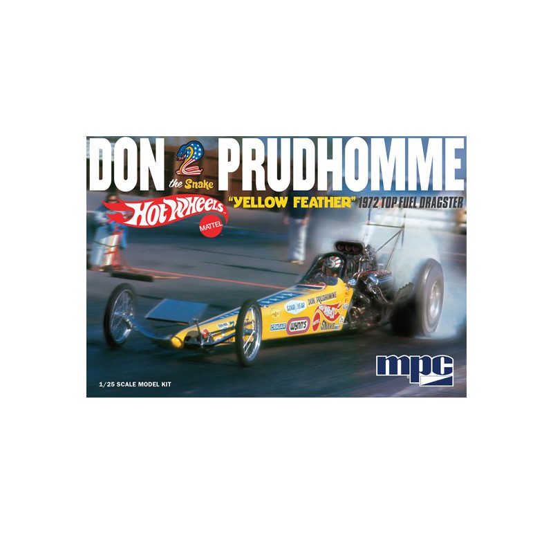 Heckmotor Dragster 1/25 Plastikautoabdeckung | Scientific-MHD