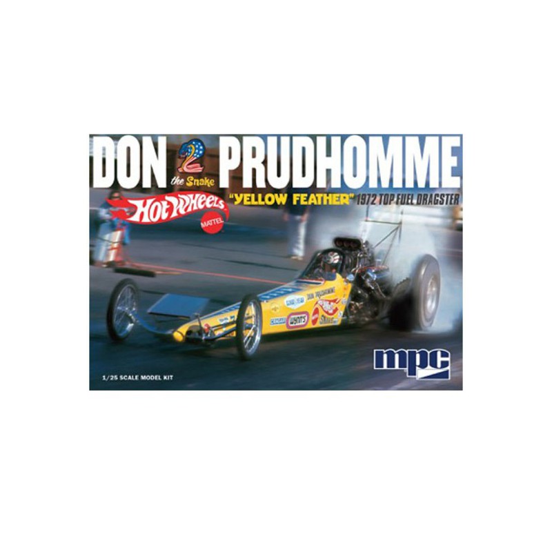 Heckmotor Dragster 1/25 Plastikautoabdeckung | Scientific-MHD