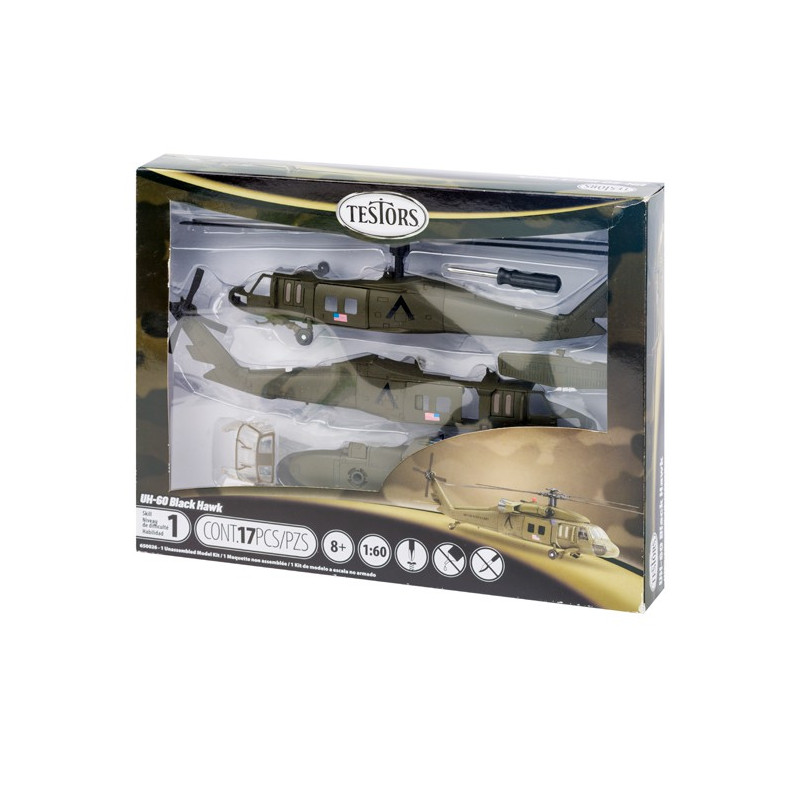 UH60 Plastikhubschraubermodell Blackhawk 1/60 | Scientific-MHD