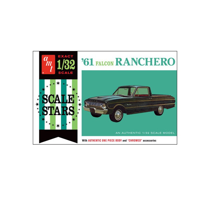 Kunststoffauto Modell 1961 Ford Ranchero 1/32 | Scientific-MHD