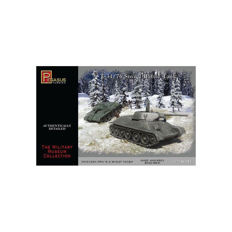 T-34/76 Kunststofftankmodell 1/72 | Scientific-MHD