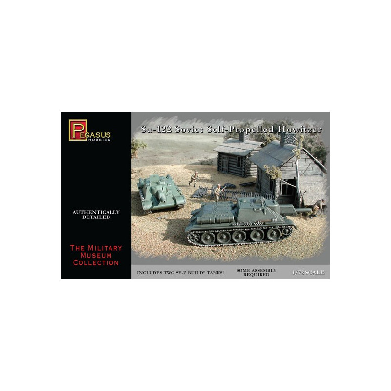 SU-122 Plastiktankmodell Sowjetin 1/72 | Scientific-MHD
