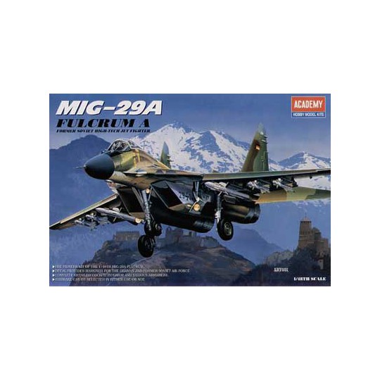 MIG 29A FULCRUM 1/48 Plastikebene Modell MIG 29A FULCRUM 1/48 Plastikebene Modell | Scientific-MHD