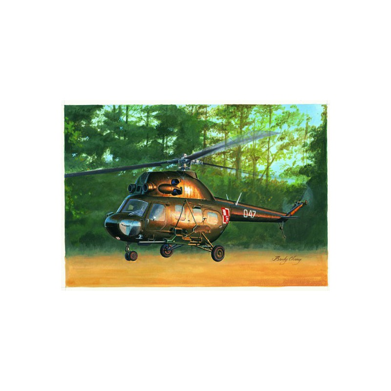 Kunststoff-Kunststoffmodell Mil Mi-2 US Hoplite Gun 1/72 | Scientific-MHD