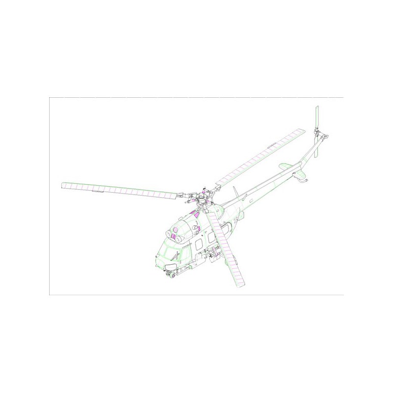 Kunststoff-Kunststoffmodell Mil Mi-2 US Hoplite Gun 1/72 | Scientific-MHD