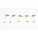 Eingebettete Zubehör -Mini -Estriche mit schrulliger Ballgelenk M2 (5pcs) | Scientific-MHD Eingebettete Zubehör -Mini -Estriche mit schrulliger Ballgelenk M2 (5pcs) | Scientific-MHD