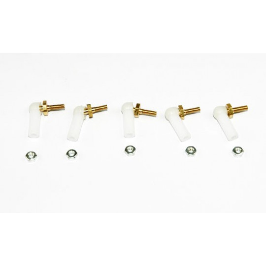 Eingebettete Zubehör -Mini -Estriche mit schrulliger Ballgelenk M2 (5pcs) | Scientific-MHD
