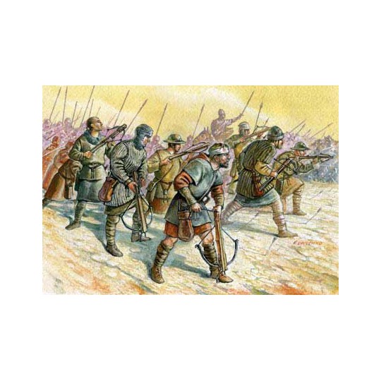 Medievaux 1/72 Arbaletiers Figurine | Scientific-MHD