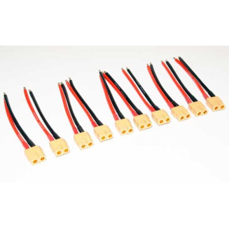 Ladegerät gegen Anschuldigungen für Radiocheted Device 10 Kabel 10 cm + XT60 Weibchen | Scientific-MHD Ladegerät gegen Anschuldigungen für Radiocheted Device 10 Kabel 10 cm + XT60 Weibchen | Scientific-MHD