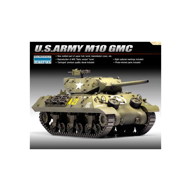 US Army M10 GMC 1/35 Plastikmodell | Scientific-MHD