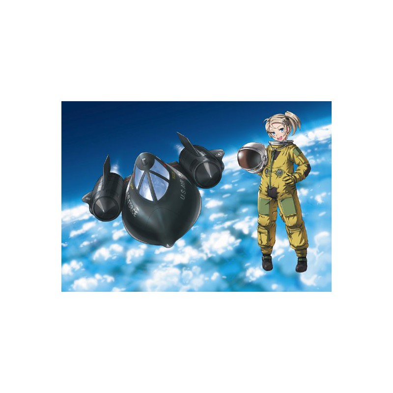 Ei SR-71 Blackbird Plastic Plastic Plastic-Modell | Scientific-MHD