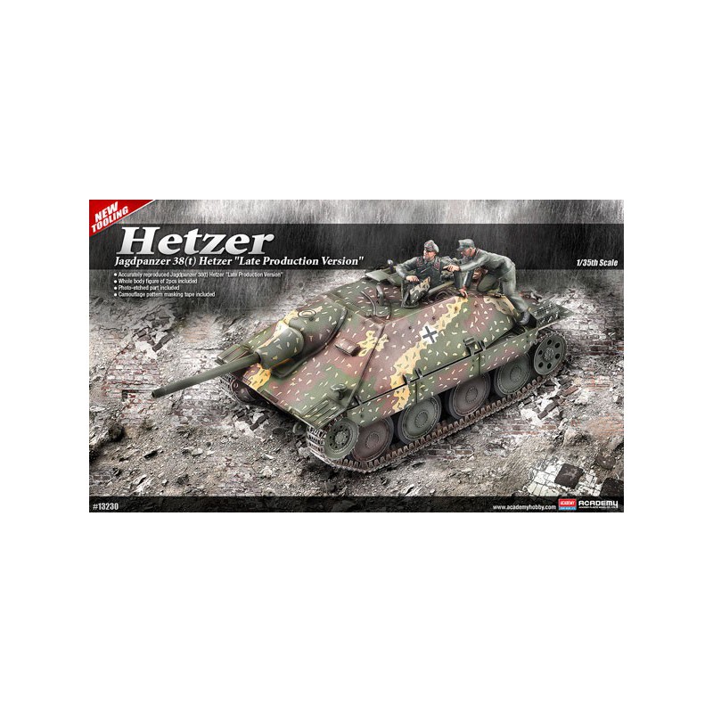 Jagdpanzer 38 (T) Hetzer 1/35 Kunststoff | Scientific-MHD